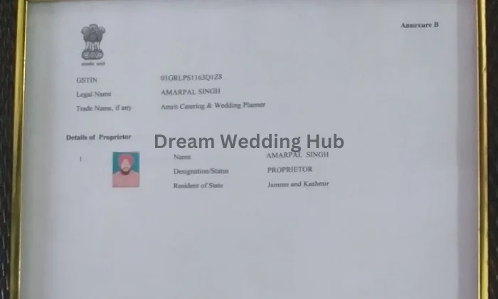 AMRIT CATTERING  WEDDING PLANNER